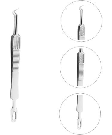Mikinona Blackhead Removal Tool 3pcs Clip Remover Pimple Pimple Tool Blackhead Tweezers Tool Hair Popper Comedone Extractor Kit - Buy Online on SooperMarket.com