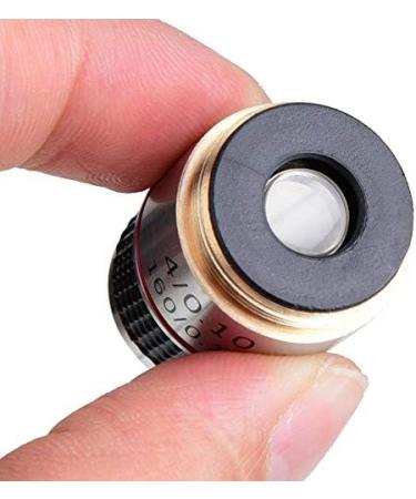 4X 185 Biological Microscope Achromatic Objective Lens 160/0.17 for Optical Instruments Conversion Objective Lens - Buy Online on SooperMarket.com