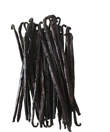 25 Madagascar Vanilla Beans Grade B by FITNCLEAN VANILLA| Bulk Bourbon Whole Natural Raw NON-GMO PODS. 25 Count (Pack of 1) - Buy Online on SooperMarket.com