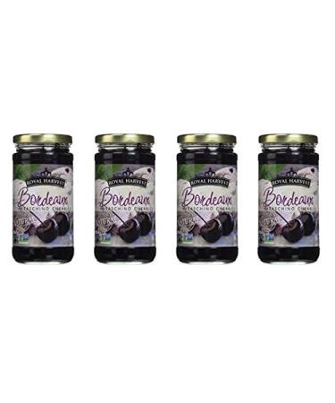 Royal Harvest Maraschino Bordeaux Cherries 13.5 Ounce (Pack of 4)