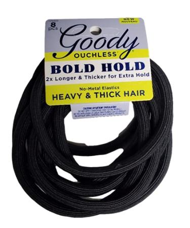 Goody Ouchless Bold Hold 2X Longer & Thicker Elastics  Extra Large