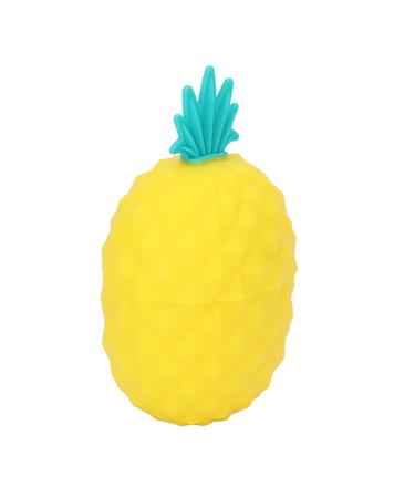Silicone Ice Cube Tray Ice Roller Multipurpose Portable Reusable Massage Function Silicone Facial Ice Roller for Skin CarePineapple Fruit Orange Ideal Summer (pineapple banana