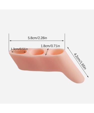 IYSHOUGONG Silicone Toe Guards Cover - Toe Valgus Corrector - Nude - Buy Online on SooperMarket.com