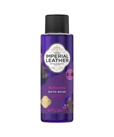 Imperial Leather Relaxing with Lavender & Wild Iris Bath Soak Gel 500ml (Price Marked Pack of 4)