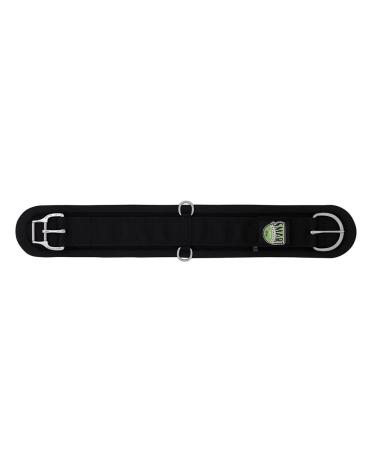 Weaver Leather Felt Lined Smart Cinch with Roll Snug Cinch Buckle 30-Inch Straight Black