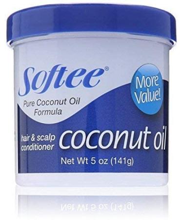 Softee Coconut Oil Hair & Scalp Conditioner - 5oz | Nourishing Hair Treatment - Buy Online on SooperMarket.com