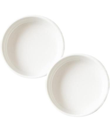 MAGICLULU 4 Pcs Sauce Dish Vinegar Dish Olive Oil Dipping Dishes Appetizer Dishes Japanese Soy Sauce Dishes Small Ceramic Bowls Sauce Serving Dipping Bowls Fries Cooking Ceramics re-usable 9X9X2.5CMx2pcs Whitex2pcs - Buy Online on SooperMarket.com