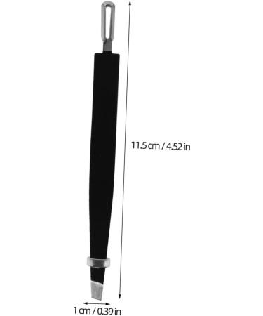 Gogogmee Double-Ended Eyebrow Tweezers Eyebrow Repairing Tweezer Eyebrow Grooming Tool False Eyelash Pick Tweezer Eyelash Pick up Tool Tweezer for False Eyelash Eyebrow Clip Stainless Steel - Buy Online on SooperMarket.com