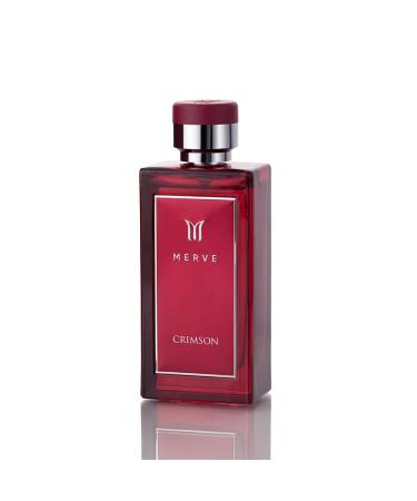 Merve Crimson Premium Long Lasting Fragrance Luxury Scent For Men | Sweet Spicy Citrus Amber - Buy Online on SooperMarket.com