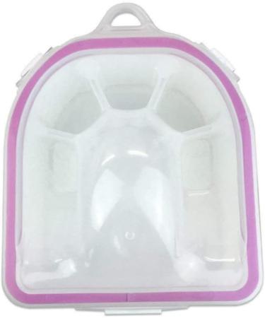 1PC Professional Acetone Resistant Soak Off Bowl Warm Nail Spa Bowl Double Layer Hand Manicure Tool For Salon Or Home Use nail soaking bowl acetone gel nail - Buy Online on SooperMarket.com