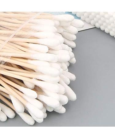 Yicare Biodegradable Bamboo Cotton Swabs - 100% Eco-Friendly Ear Cleaning & Makeup Remover - 6 x 100mm - Buy Online on SooperMarket.com