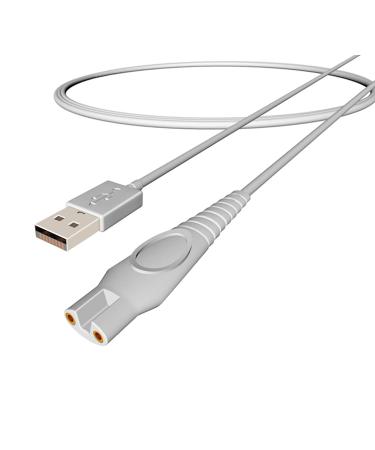 Legs Hair Remover Charger Cord for Flawless Legs Charger Cord Replacement,5V Removal Charger Cable fit Finishing Touch Flawless Legs Shaver Charging Cord, Spare Power Cord for Flawless Trimmer plug