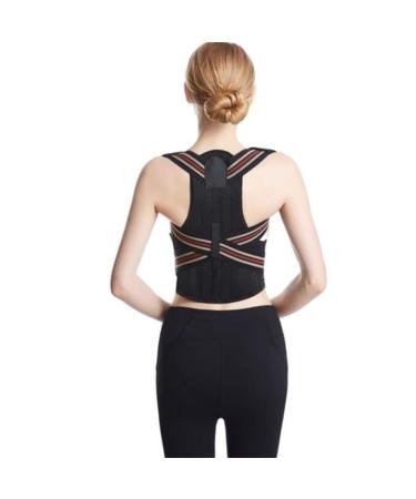 DFHBFG D5 Four keel Hunchback Correction with Hard Support Correction with Straight Back Hunchback Correction Device(Size:Medium) Medium D