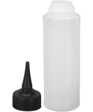 Dioche Hair Color Applicator Bottle Refillable Hair Salon Squeeze Bottle with Cover for Hair Care - Buy Online on SooperMarket.com