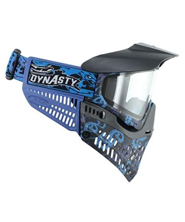 JT Spectra Dynasty LE Proflex Paintball Mask Goggle W/ Clear Thermal Lens Black