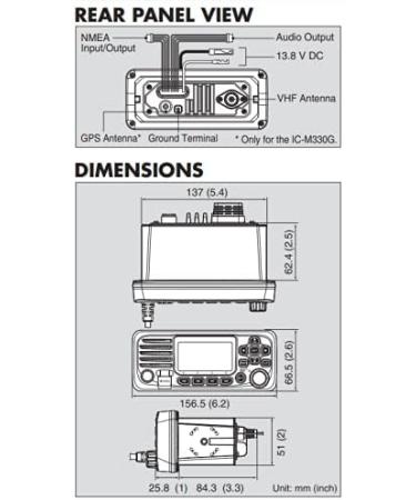 ICOM VHF Basic Compact White Standard - High Performance Communication Solution - Buy Online on SooperMarket.com