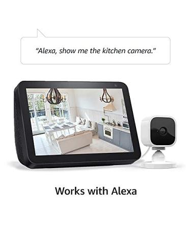 Blink Mini 1080p HD Indoor Security Camera System | Night Vision, Motion Detection, Two-Way Audio | Works with Alexa | Easy Setup | Pack of 3 (White) - Buy Online on SooperMarket.com
