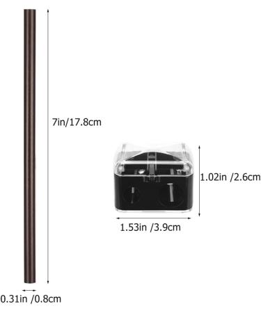 Healvian 2 Sets Eyebrow Pencil Eyebrow Pen Eyebrow Makeup Tools Waterproof Brow Pencil Line Pens Wood - Buy Online on SooperMarket.com