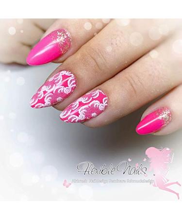 5G Premium NEON Pink Color Gel - High-Coverage UV Gel for Nail Modeling - International Shipping Available - Buy Online on SooperMarket.com