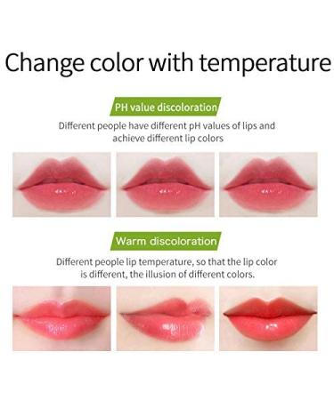 4 Pieces Magical Color Change Aloe Vera Lipstick | Dulele Waterproof Long-Lasting Lip Balm | Best Makeup Cosmetics - Buy Online on SooperMarket.com