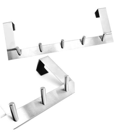 CHILDWEET Stainless Steel Hooks Hanging Racks for Clothes Over The Door Hook Clothes Hook Nail Cloth Hook 35.6X12.5X4CM As Shown - Buy Online on SooperMarket.com