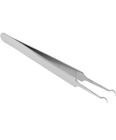 LANTRO JS Curved Blackhead Remover Stainless Steel Fat Granule Pimple Removal Skin Tag Extractor for Face Care Tool - Buy Online on SooperMarket.com