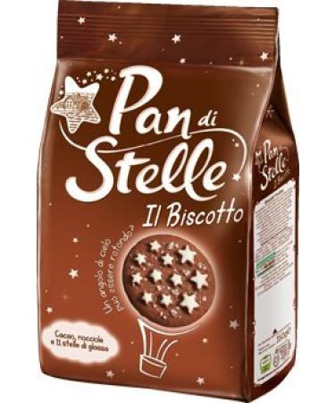 Mulino Bianco Pan di Stelle Biscuits with Cocoa & Hazelnuts - 12.34 Oz (350g), Pack of 4 | Italian Import - Buy Online on SooperMarket.com
