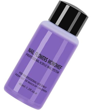 Acrylic Nail Liquid Monomer Professional Acrylic Nail System Nail Monomer Liquid Extension Non-yellowing Manicure Crystal Powder Carving Fluid 40ml - Buy Online on SooperMarket.com
