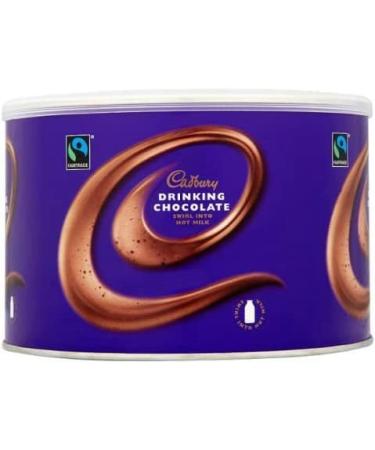 Cadbury Hot Chocolate Original Instant Drinking Hot Chocolate Powder Coated on Truffles Cakes Milkshakes 1kg Tin | FREE CHRISTMAS SWEETS WITH EVERY PURCHASE - Sold by Essential Products - Buy Online on SooperMarket.com
