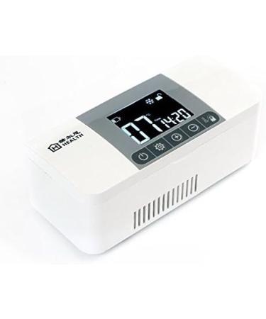 Insulin Cooler Medicine Refrigerator with Advanced Temperature Control System - Portable Medical Cooler Box Small Insulin Cooler for Car Travel Home by Home Care Wholesale 187 * 80 * 67 mm - Buy Online on SooperMarket.com