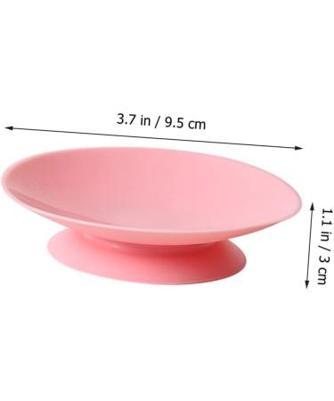 KALLORY Kids Bowl Suction Pad Set - 3pcs | Suction Cup Stickers | Silica Gel | Tricolor - Buy Online on SooperMarket.com
