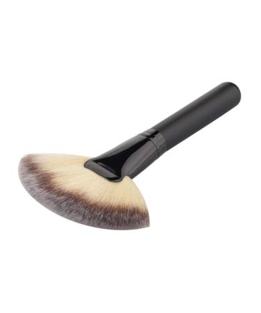 1Pc Large Fan Makeup Brush - Versatile Brush for Contour Concealer Blush and Eyeshadow | International Shipping - Buy Online on SooperMarket.com