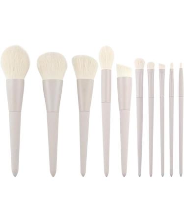 sunree 10 Makeup Brushes Eye Shadow Brush Portable Dumb Gray Makeup Artist Professional Makeup Brush Set - Buy Online on SooperMarket.com