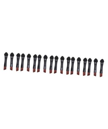 Gogogmee 60 Pcs Cosmetics Eyeshadow Sponge Applicator Eye Shadow Sponge Black Eyeshadow Women Makeup Brush