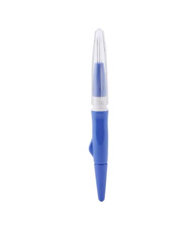 Felting Needle Embroidery Punch Pen with 3 Fine Needles Set Tool Wool Felting Supplies DIY Crafting(Blue)