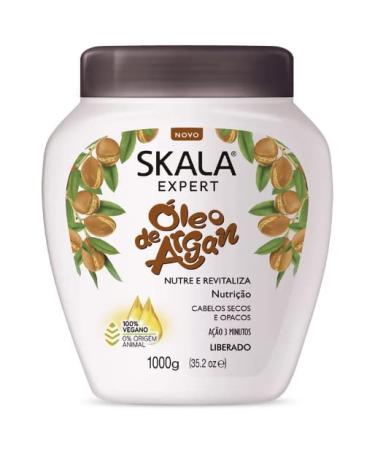 Skala - Expert - Creme de Tratamento Oleo de Argan 1 Kg - (Argan Oil Treatment Cream Net 33.81 Oz)