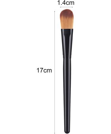 Worparsen Cosmetic Brush Mini Foundation Liquid Makeup Brush Beauty Accessory Easy To Clean Multi - Buy Online on SooperMarket.com
