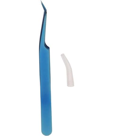 Eyelash Tweezers - Ergonomic Stainless Steel Slanted Tweezers for Nail Technicians | Ideal for Home Use - Buy Online on SooperMarket.com