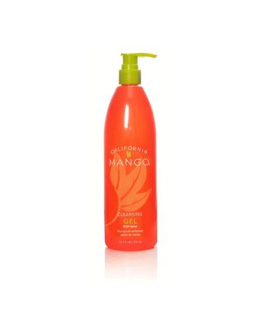 California Mango Cleansing Gel Body Wash (16.9 fl oz) 16.9 Fl Oz (Pack of 1)