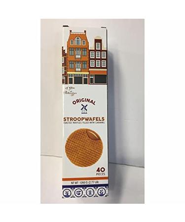 Le Chef Caramel Stroopwafel 42.4 oz - Authentic Dutch Treat for a Sweet Delight | COST1253037 - Buy Online on SooperMarket.com