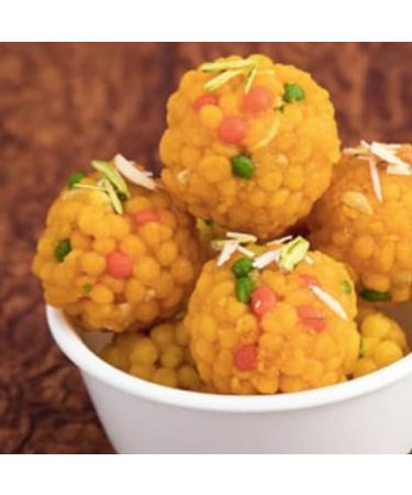 Rakhi Diwali Special (Boondi Laddu 400g) Gift Hamper for Brother Sister Delicious Indian Traditional Sweets Best Gift For All Occasions Tasty Treat For Family & Friends Sold By Kidzbuzz - Buy Online on SooperMarket.com
