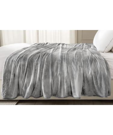 Guohaoi Cooling Blanket (90"x90"Queen Size) for Hot Sleepers and Night Sweats Decortive Tie Dye Arc-Chill Q-Max 0.5Cool Fiber Ultra Cold Breathable Comfortable Keep Cool Hypo-Allergenic All-Season Grey Watercolor 90" 90"