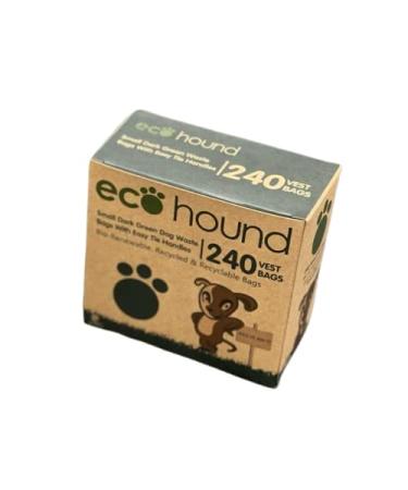 Ecohound Oceanex 240 Small Dog Waste Bags With Tie Handles (16 Rolls Of 15 Bags)