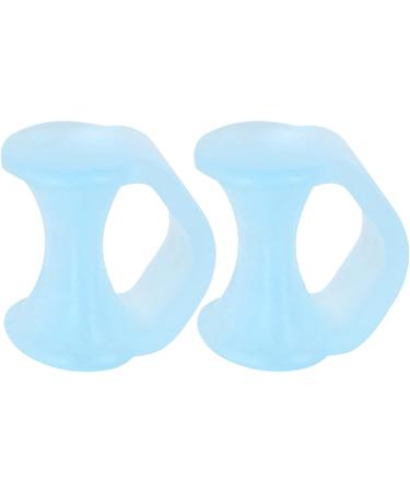 HEIMEABI Toe Straightener & Spreader | Bunion Corrector Gel Separator | Pinky Toe Corrector & Cellulite Remover - Light Blue One Size - Buy Online on SooperMarket.com