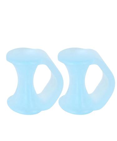 Gel Toe Separators for Overlapping Toes & Hammer Toe Straightener - Bunion Corrector & Spacer for Pinky Toe - Light Blue, One Size - Buy Online on SooperMarket.com