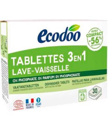 Dishwasher tablets for 3 in 1 machine 30 units