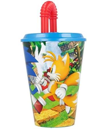 Buy ILS I LOVE SHOPPING Sonic Sports Cup 430ml with Straw - Durable Plastic Drinkware for Kids | International Shipping - Buy Online on SooperMarket.com