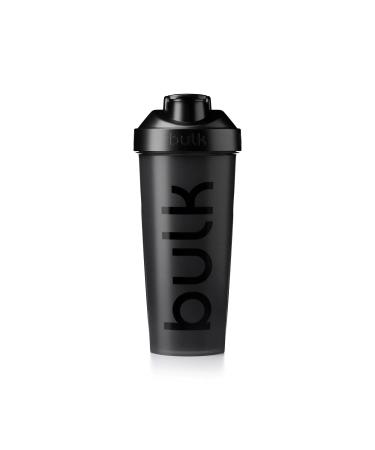Bulk Iconic Shaker Bottle with Wire Mixing Ball Jet Black 750 ml
