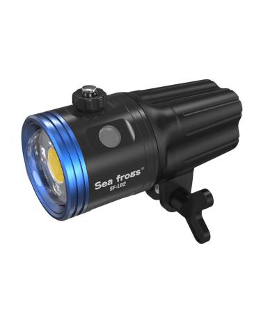 Seafrogs 328FT/100M RGB Diving Video Light Underwater Flash Strobe Light Full Color Photography Lighting Fill Light for Sony Olympus Nikon Canon Fujifilm Dive Camera Housing Case (SF-L02)