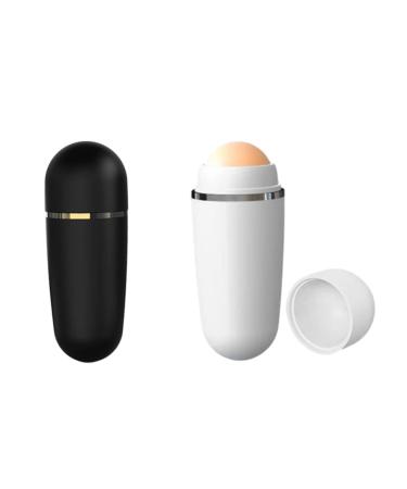 Volcanic Oil Absorbing Roller | Face Oil Control Stick | Black Skin Care Tool for Oily Skin - Buy Online on SooperMarket.com